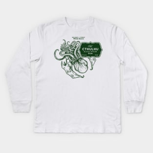 Old Cthulhu Rum Kids Long Sleeve T-Shirt